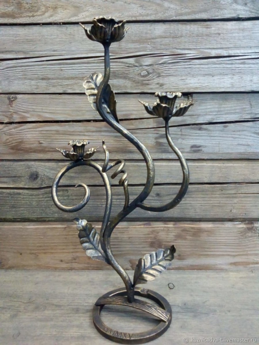 Кованые подсвечники
