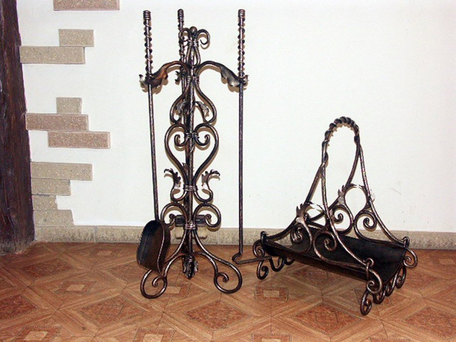 Дровница Везувий d160b