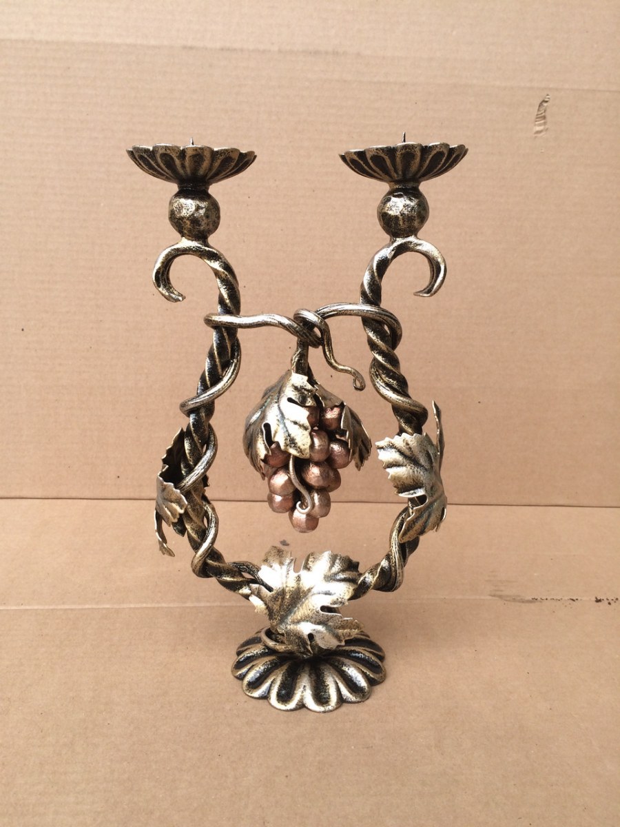 Канделябр трехрожковый "Лира"