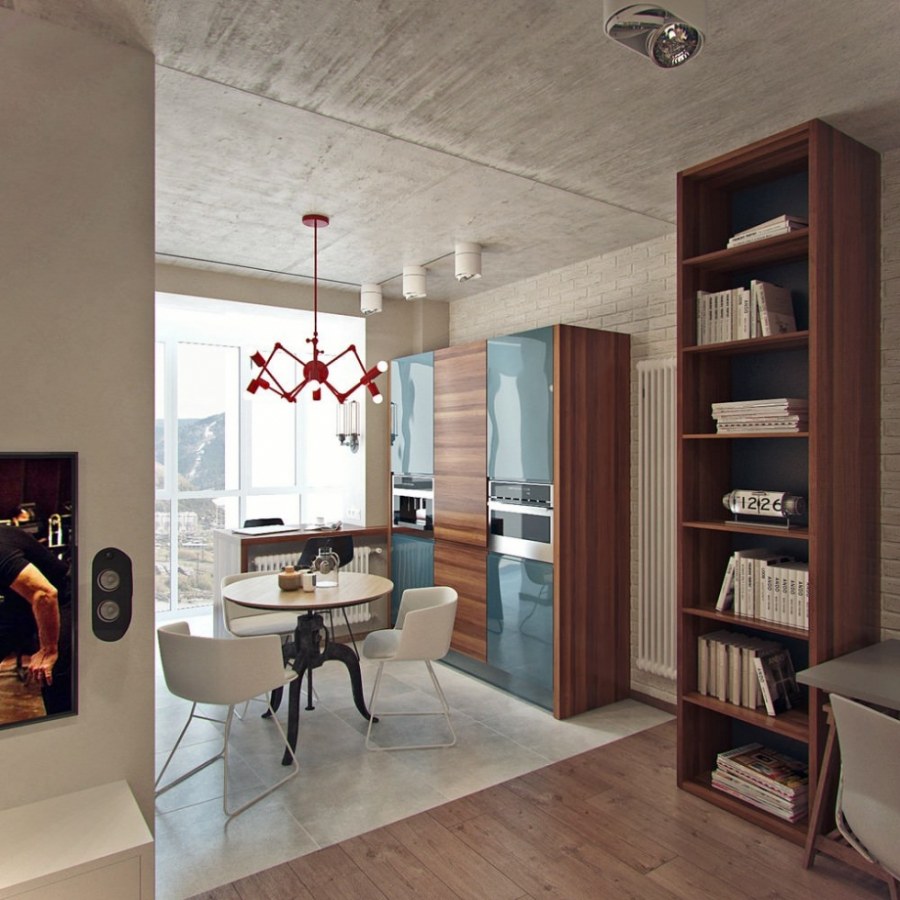 Интерьер однушки распашонки