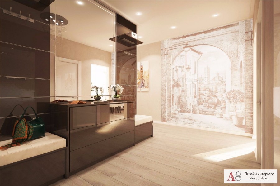 Интерьер квартиры распашонки