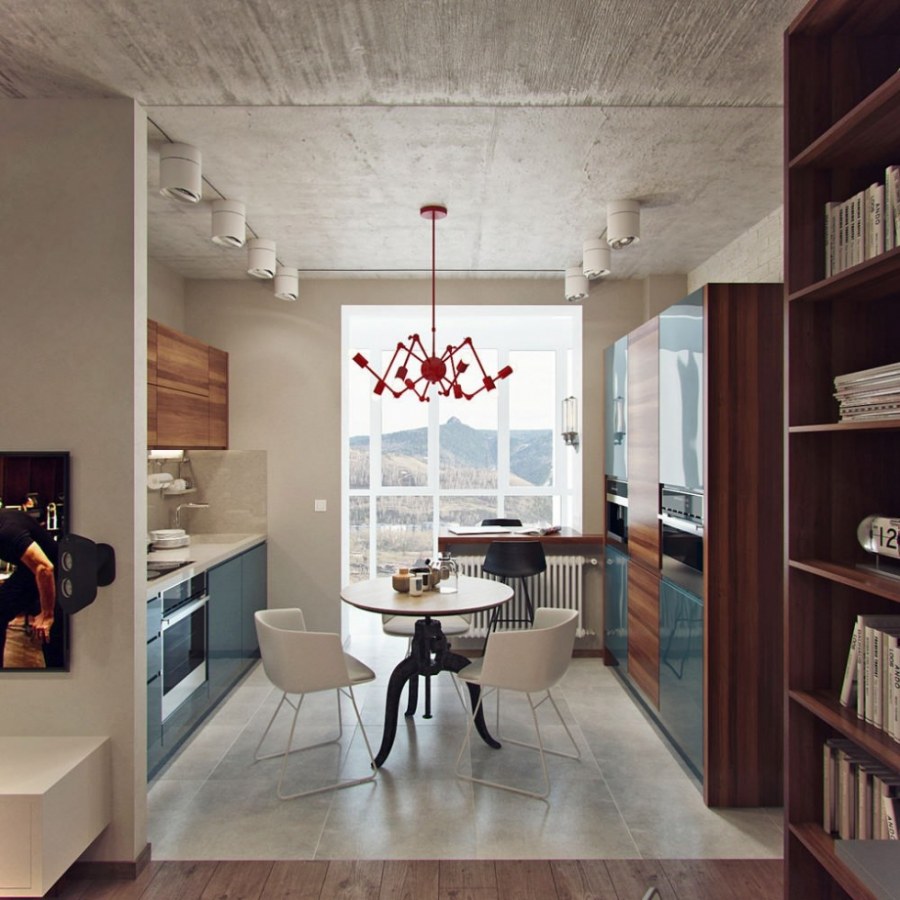 Креативный интерьер однушки