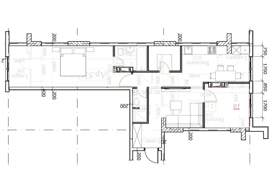 Планировка пик двушка распашонка 69 м2
