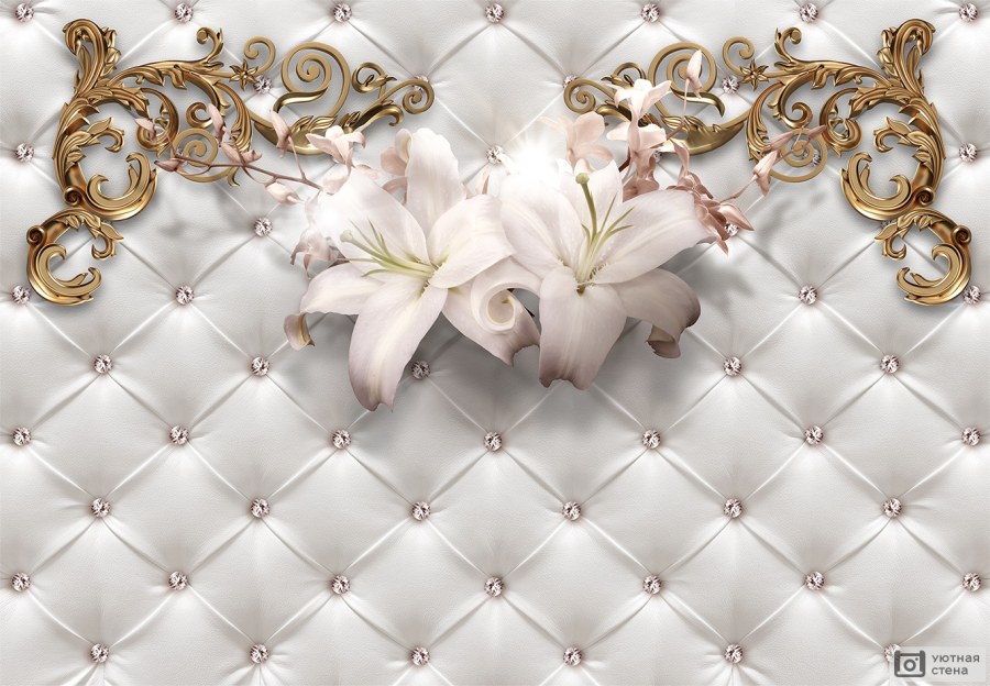 Каретная стяжка белая