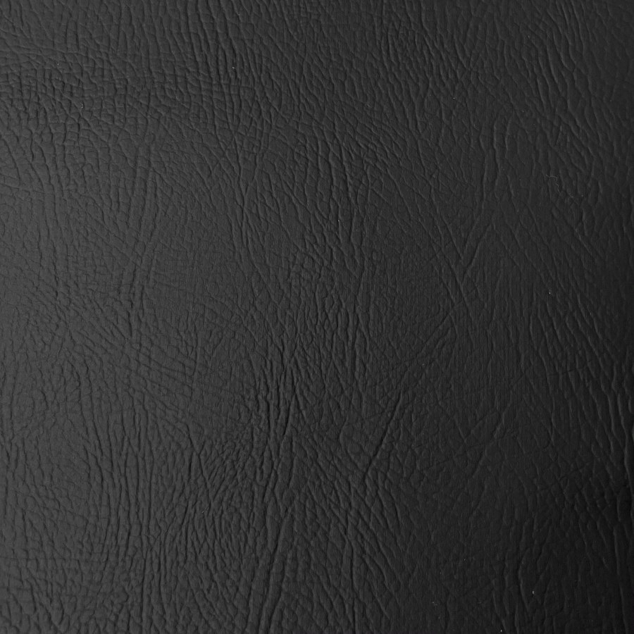 Стул для посетителей "Серна", черный каркас, кож.зам черный, см 7/22 к-01