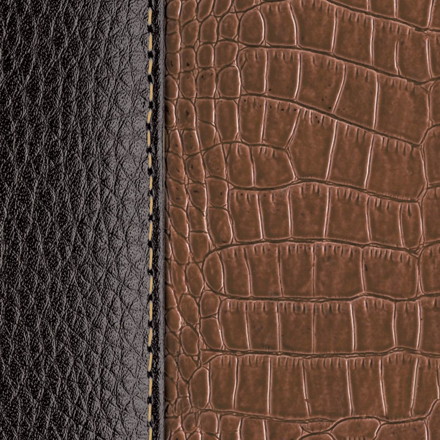 Кожаная обивка коричневый