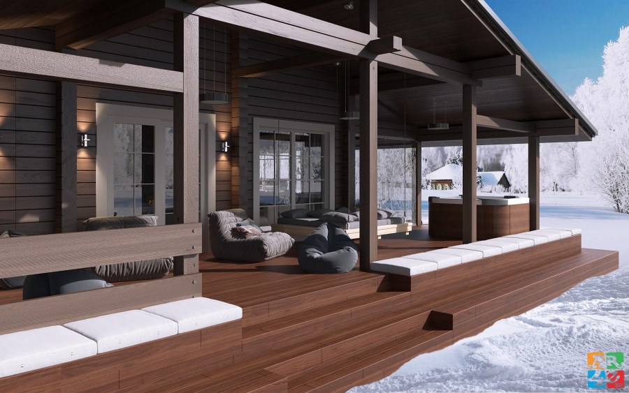 Хонка крыльцо