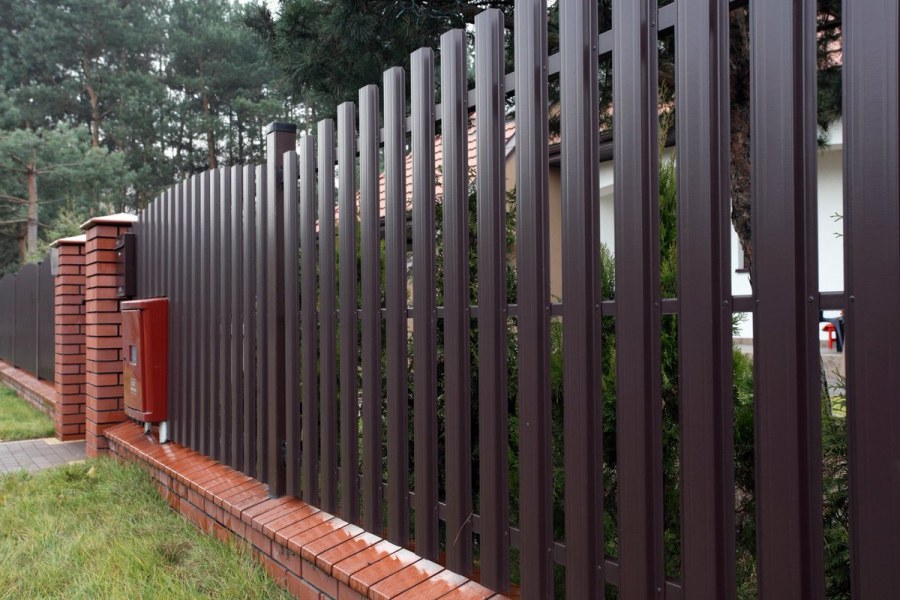 Металлический штакетник Олимп Novalux