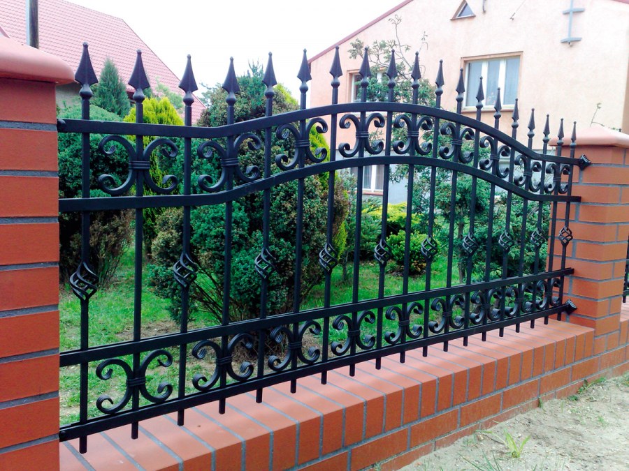 Ворота палисадники кованые Мездрин Павел