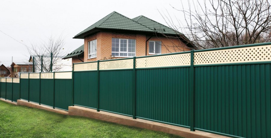 Калитка Эстет 2,0х1 RAL 6005