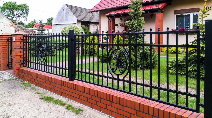 Красивые заборы для палисадника