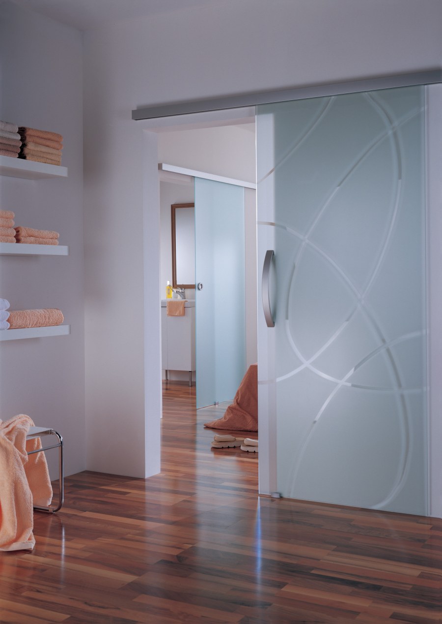 Раздвижные стеклянные двери