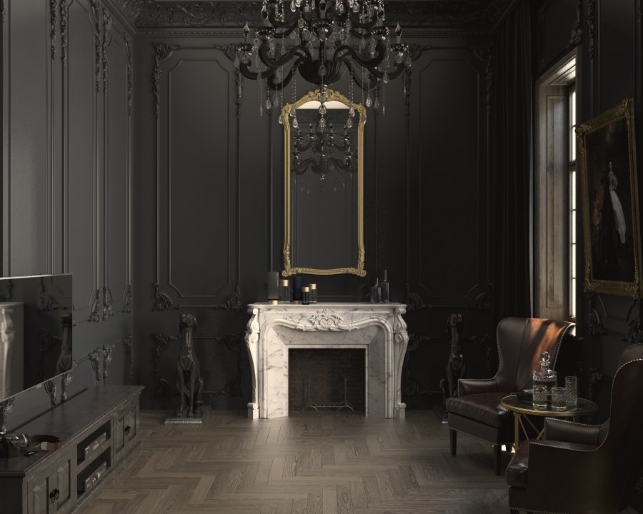 Квартира в стиле классицизм