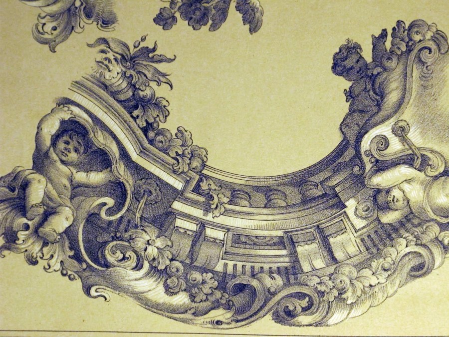 Гризайль рококо