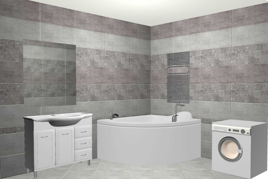 Синдикат керамика Амальфи плитка серая