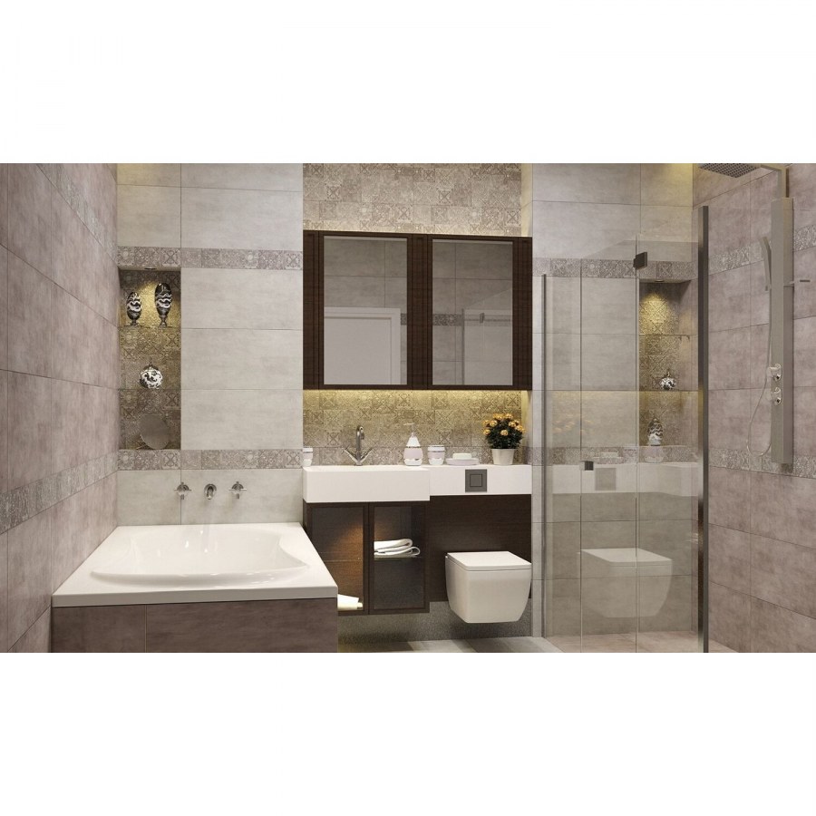 Синдикат керамика Амальфи плитка серая