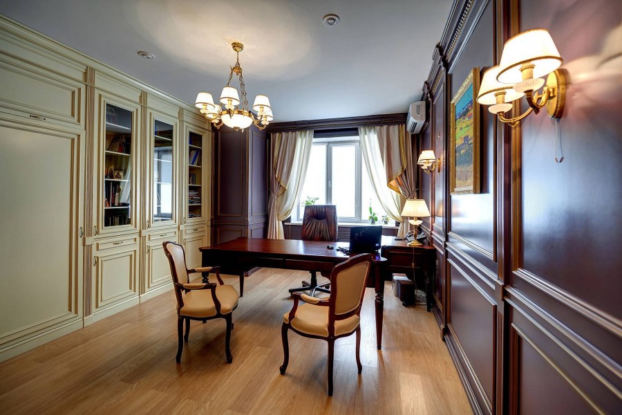 Кабинет в английском стил