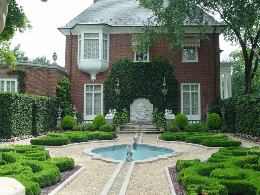 Скандинавский сад Front Yard