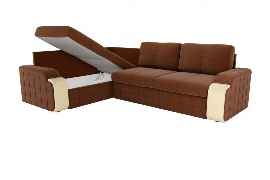 Диван угловой АРТМЕБЕЛЬ Николь микровельвет