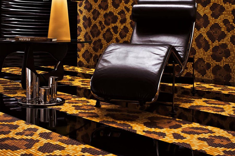 Плитка под леопарда