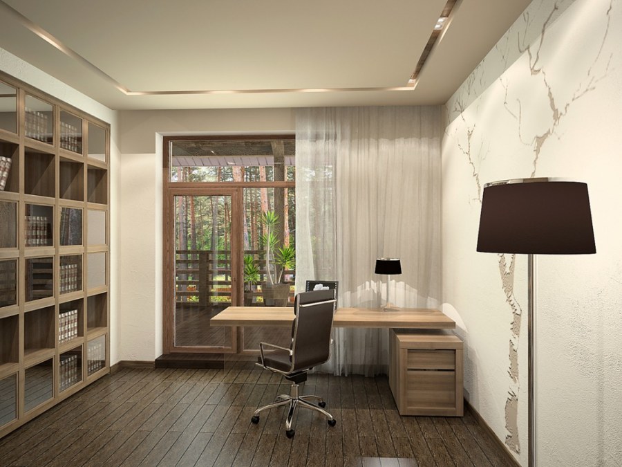 Небольшой кабинет в доме