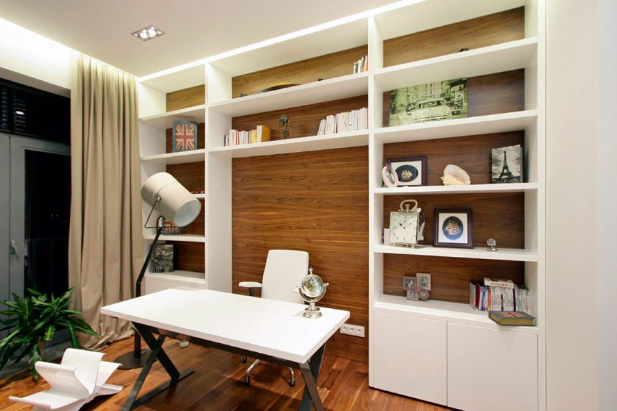 Домашний кабинет в современном стиле