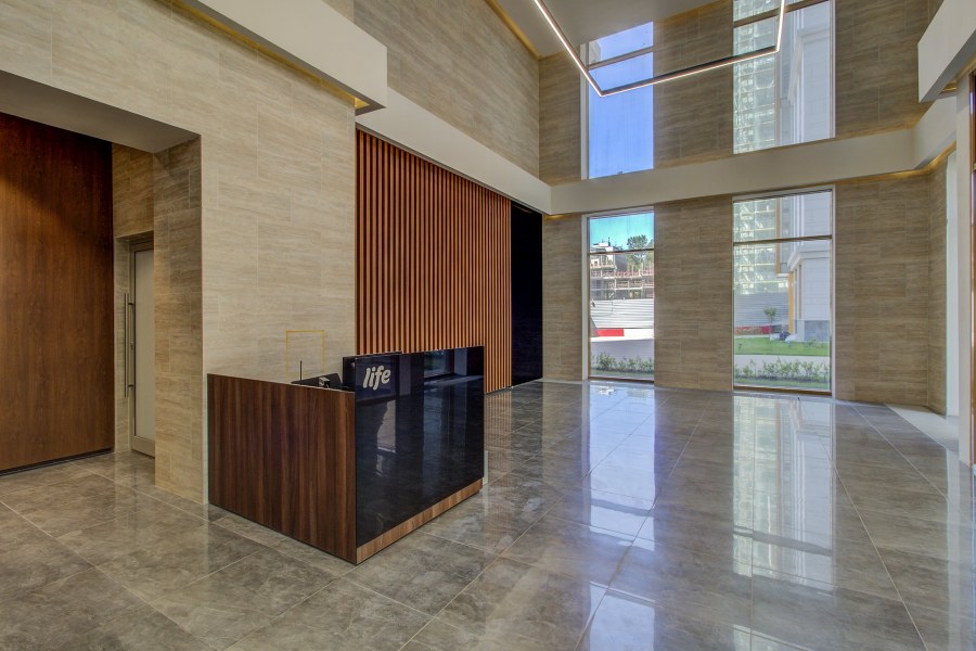 ЖК лайф Кутузовский входная группа