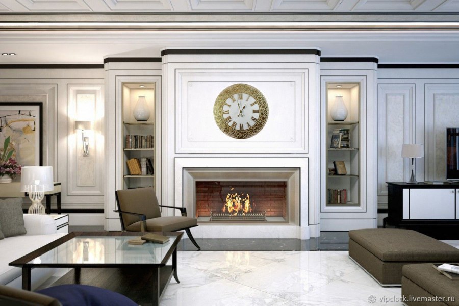 Камин в стиле неоклассика (72 фото) - красивые картинки и HD фото