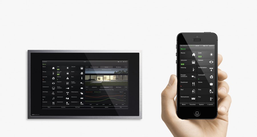 Настенные панели KNX gira g1