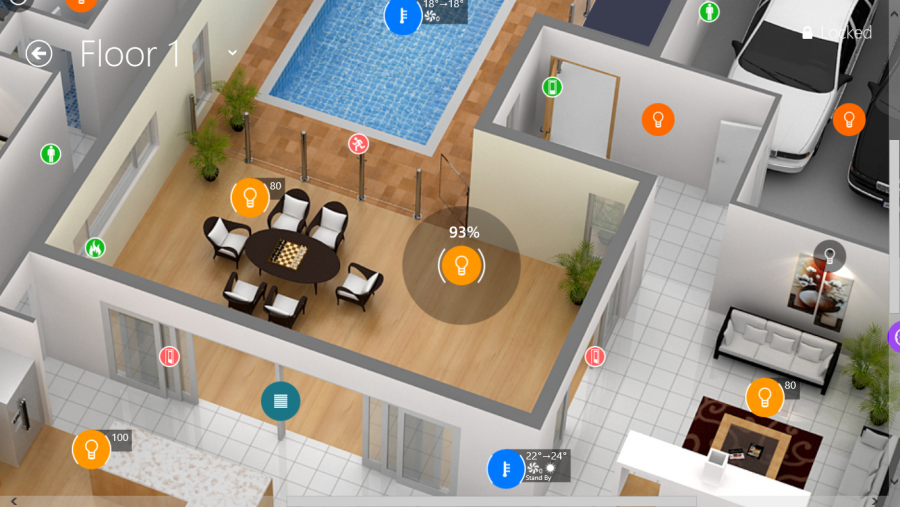 Smart Home interface