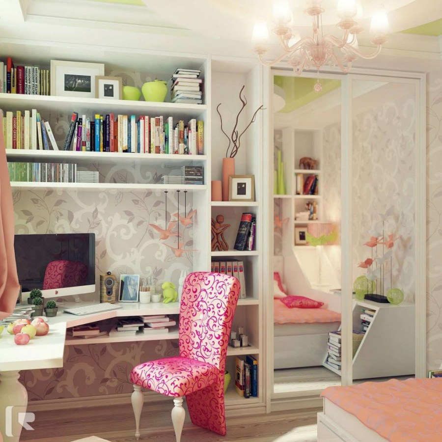 Комната для девочки подро