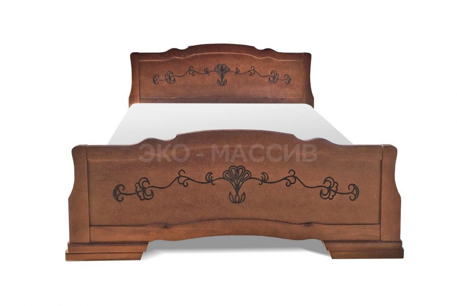 Кровать с изголовьем Ракушка
