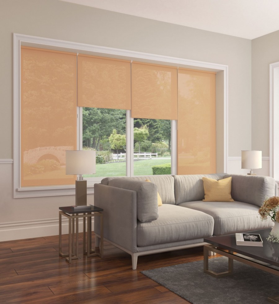 Зонирование пространства шторами