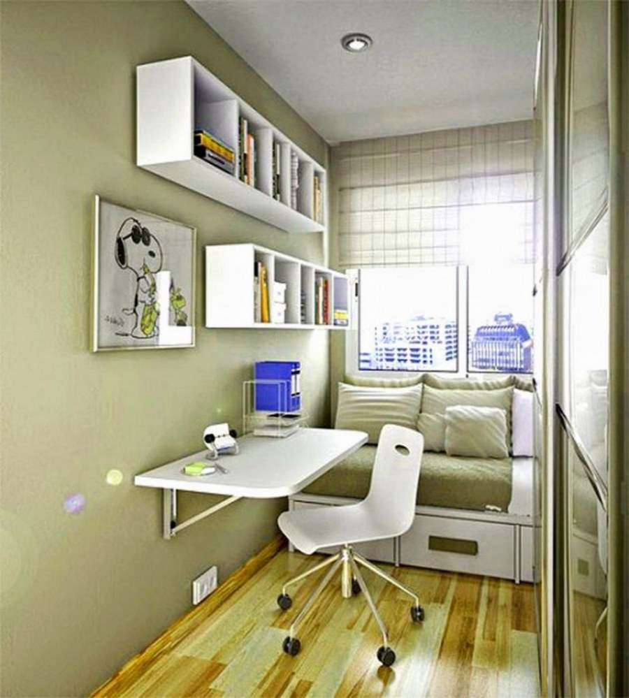 Небольшие комнаты для подростков