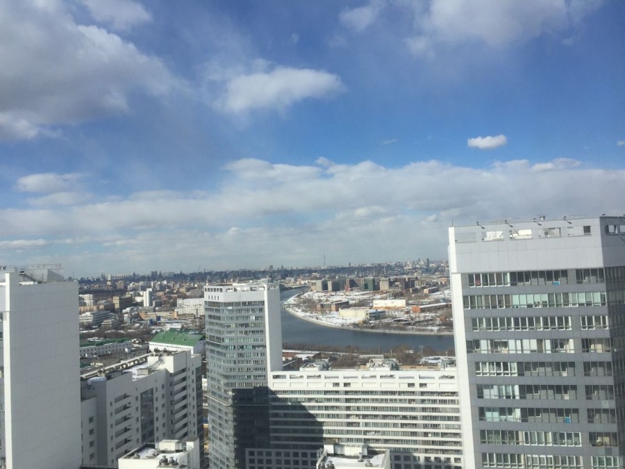 Скай Форт Москва вид из окна