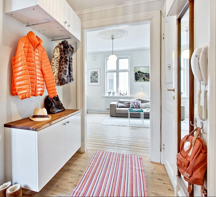 Уютная прихожая в квартире