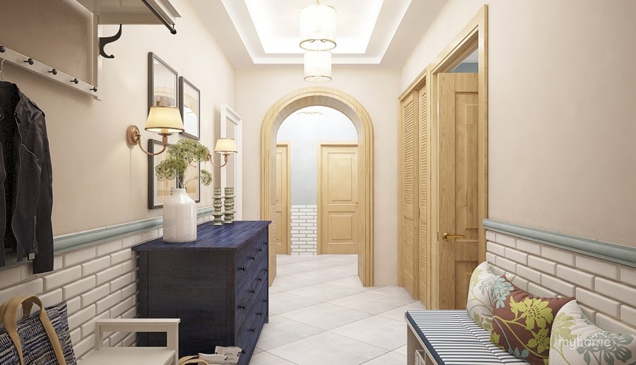 Интерьер прихожей в квартире 2021