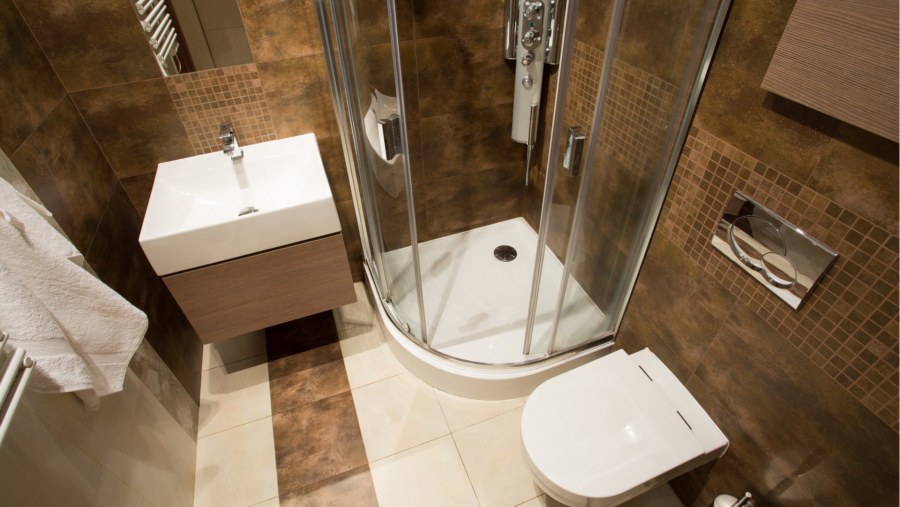 Санузел с душевой 2х2