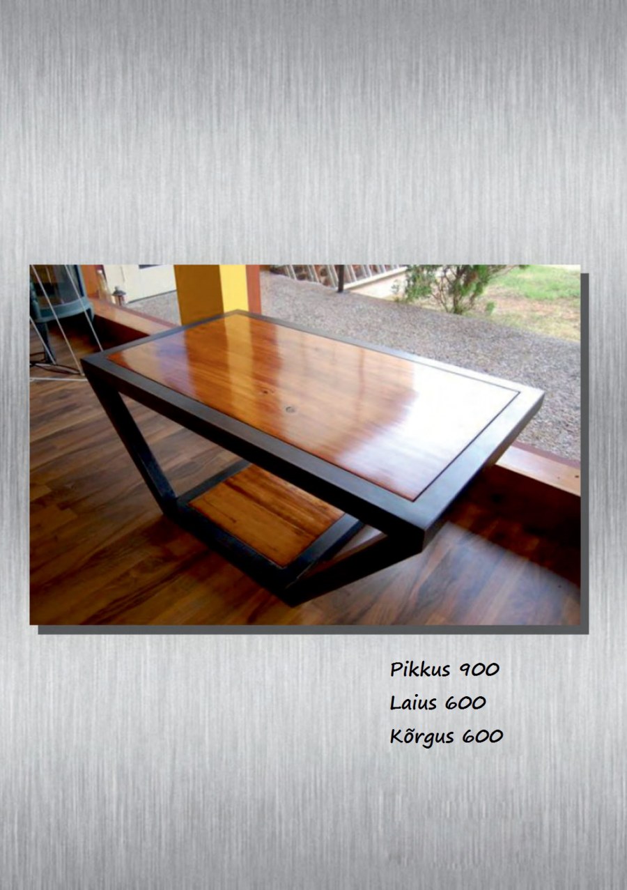 Стол журнальный лофт