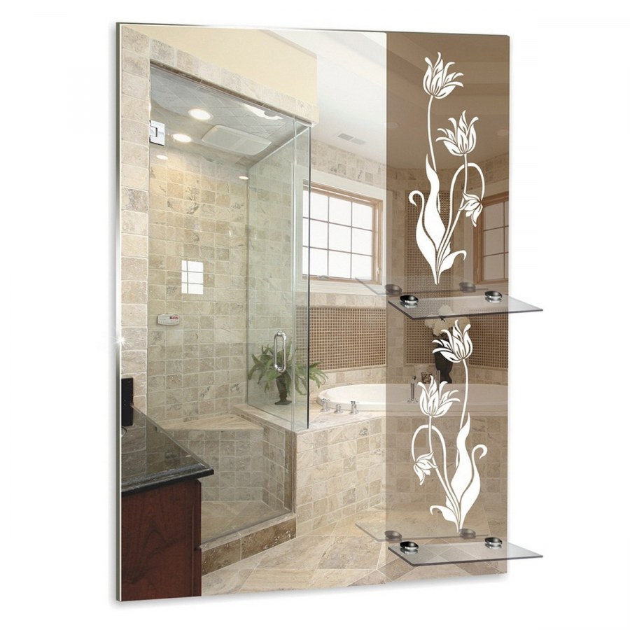 Зеркало Mixline роса 529372 61x74 см без рамы