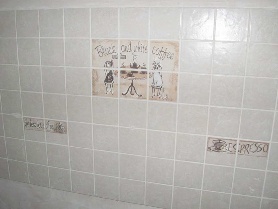 Рисунок укладки плитки на стену