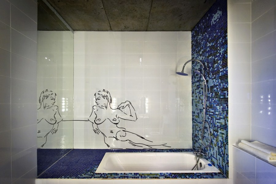 Плитка для ванной с рисунком