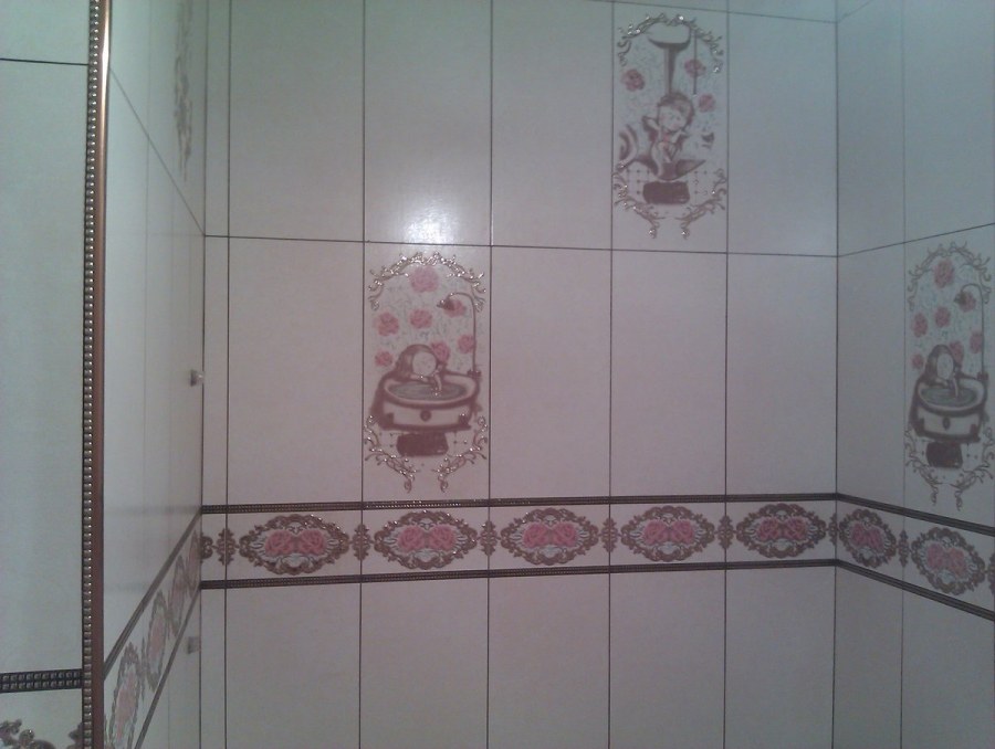 Кафель с рисунком