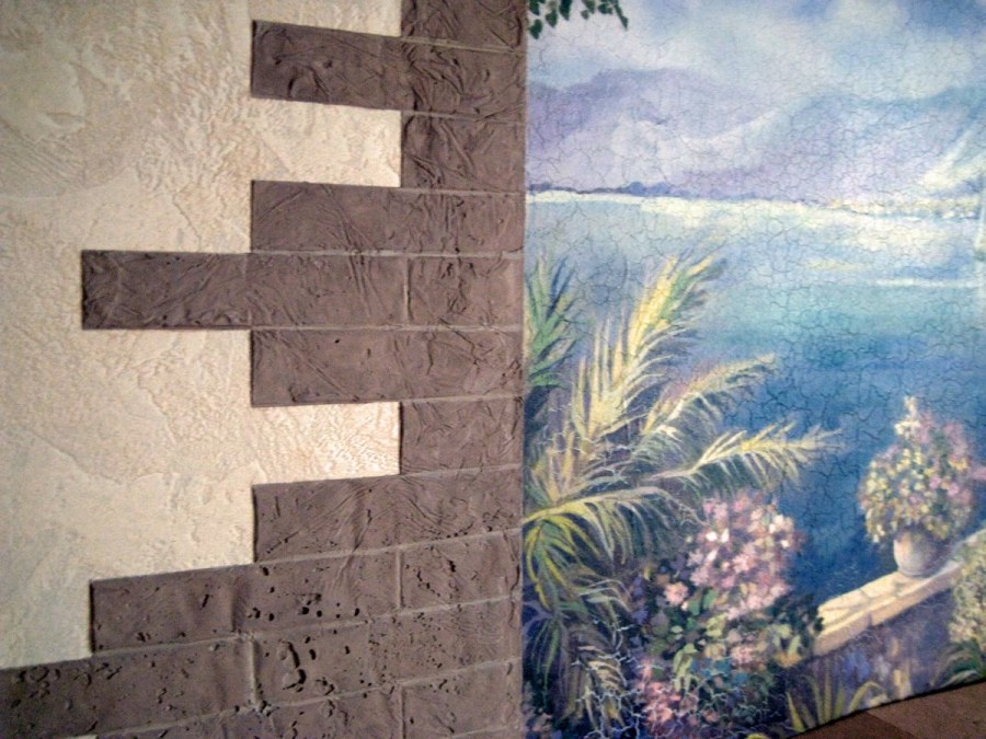 Декоративная штукатурка кирпич