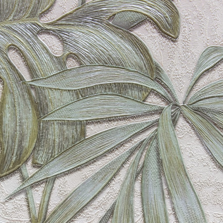 Обои флизелиновые аспект ру Амазония зелёные 1.06 м 70290-17