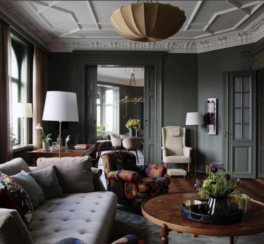 Скандинавская классика в интерьере