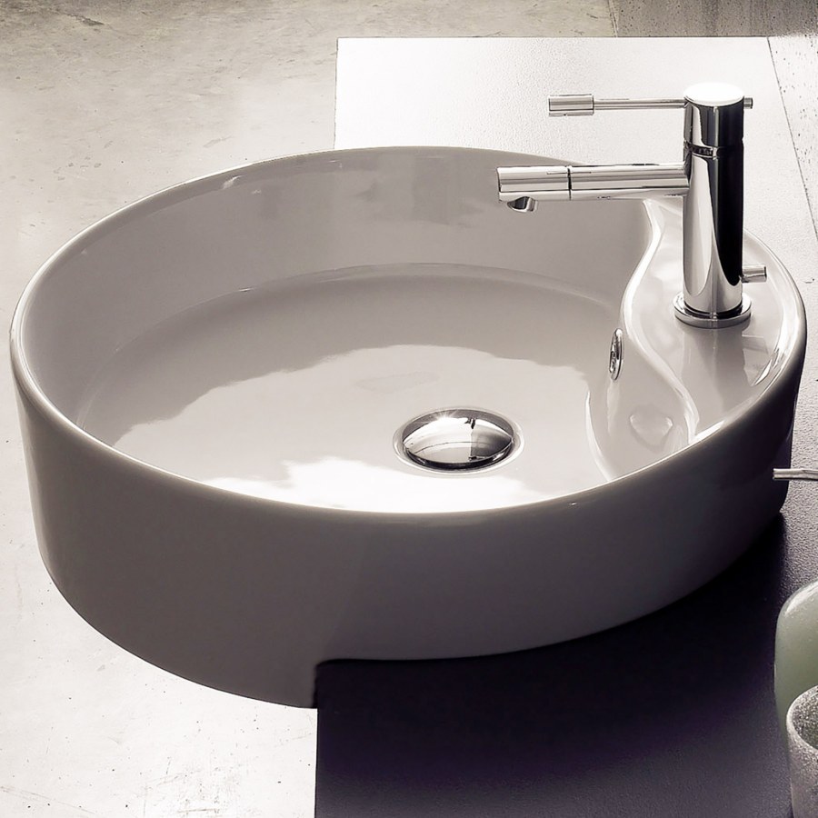 Раковина Scarabeo thin-line 8045 белая