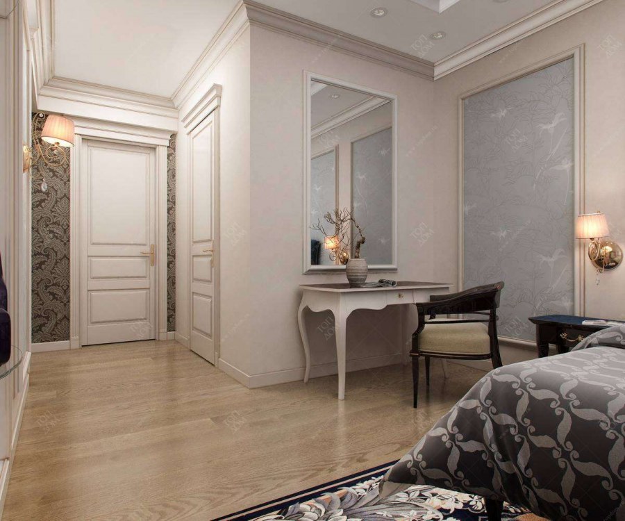 Двушка в стиле неоклассики