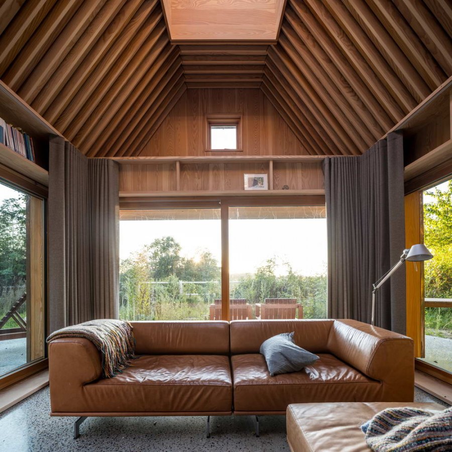 Патинированная медь фасад