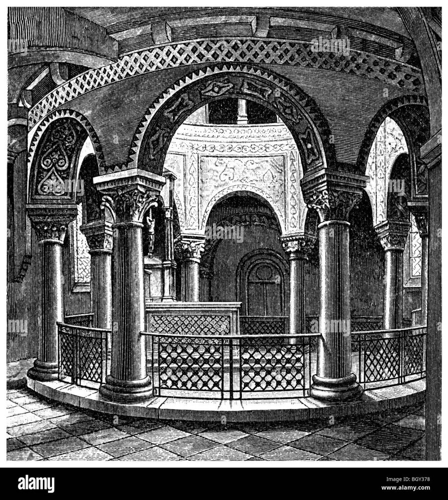 Романская архитектура живопись